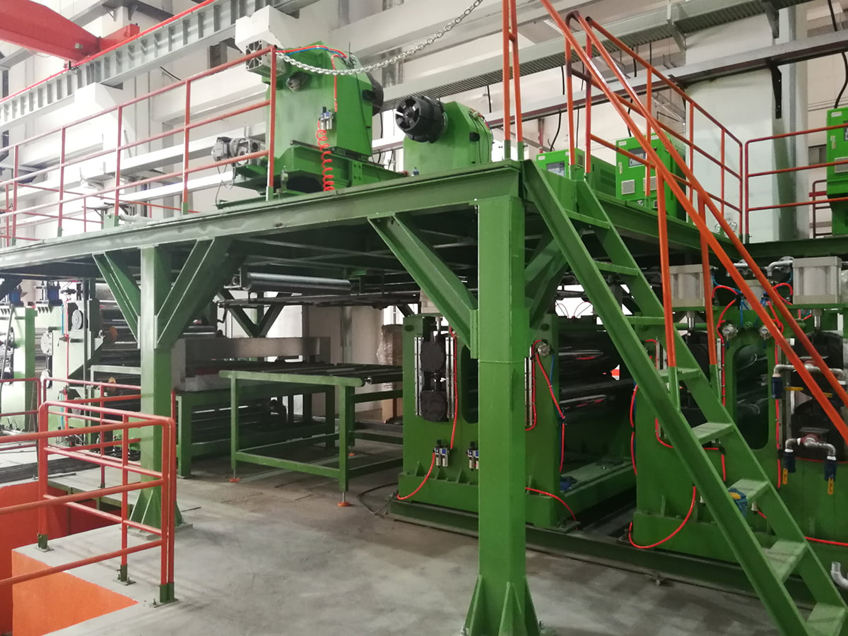 خط مركب معدني مزدوج