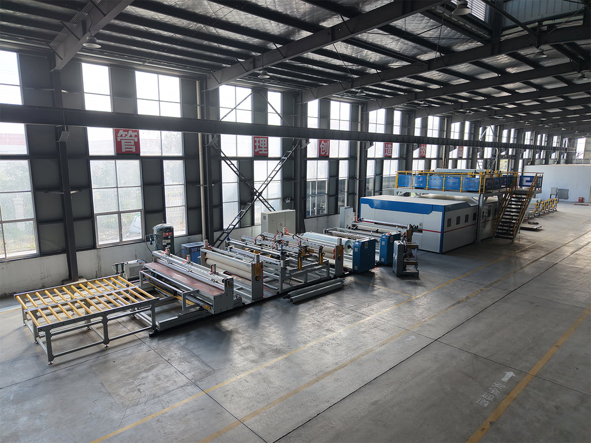 خط مركب من مادة PET/PP CFRT